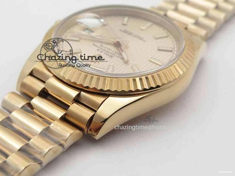 RG Best RG 228239 40mm Edition Day-Date RG Bracelet Dial Noob 1:1 President On A3255 0404